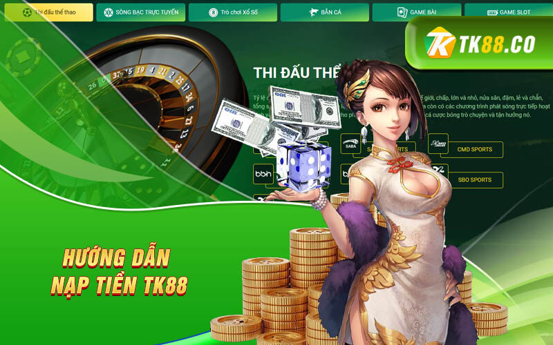 Hướng dẫn nạp tiền